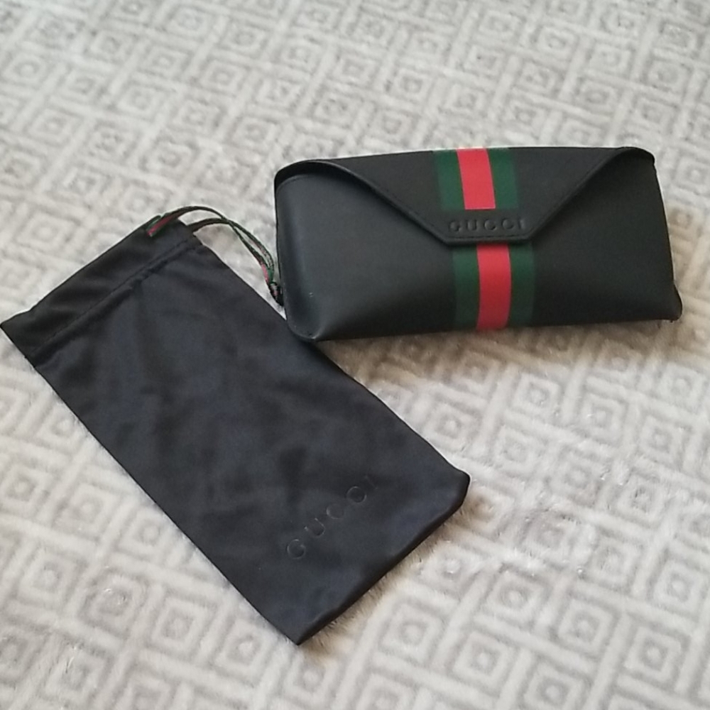 Gucci Sunglass Bag and Case
